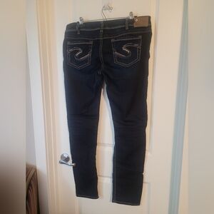 Silver Jeans Blue Skinny Fit Denim
